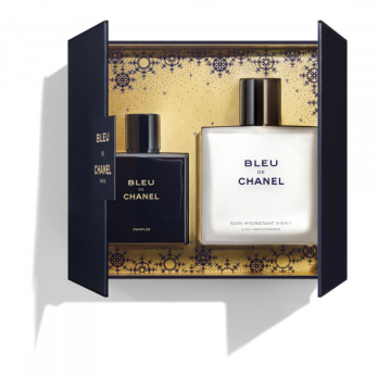 Chanel Bleu de Chanel Parfum dárková sada pro muže Chanel Bleu de Chanel Parfum dárková sada pro muže